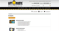 Desktop Screenshot of drum-handlers.liftomatic.com